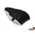 LUIMOTO Team Italia Suede Passenger Seat Cover for the DUCATI 1198 / 1098 / 848 / Evo LUIMOTO Team Italia Suede Passenger Seat Cover for the DUCATI 1198 / 1098 / 848 / Evo